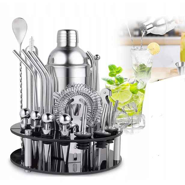 Barmanský Set Na Nápoje Shaker Šejker Na Kokatajly 750 ml