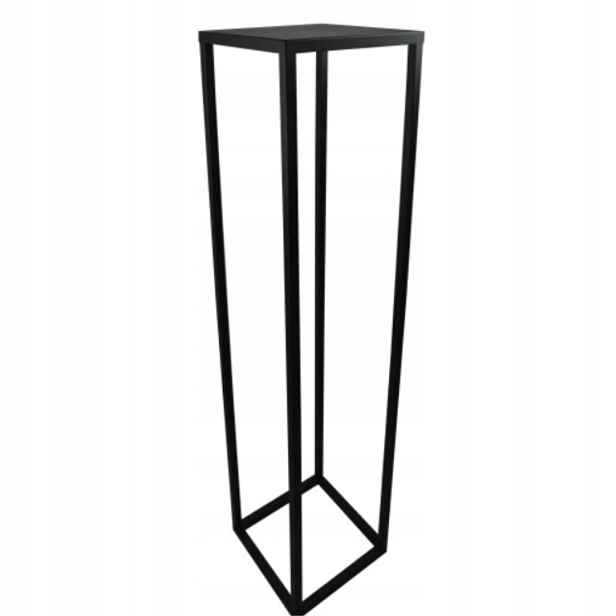 SIMPLE-16 Držák Na Květináč 100 cm kovový, černý, 1-úrovňový