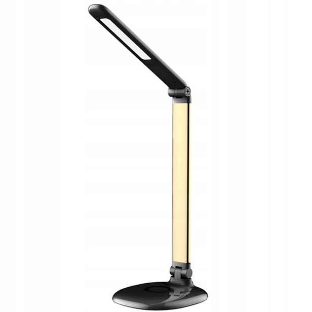 Stolní lampa Led stolní lampa černo-zlatá stmívatelná