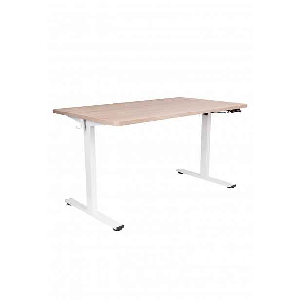 Výškově nastavitelný stůl Alto 100 White 120 cm