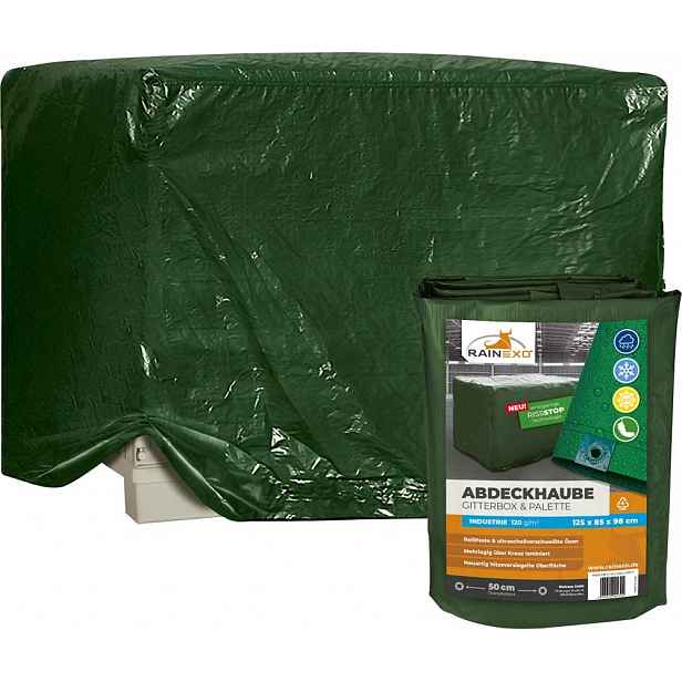 Zelená krycí plachta na krabice 120 g/m²