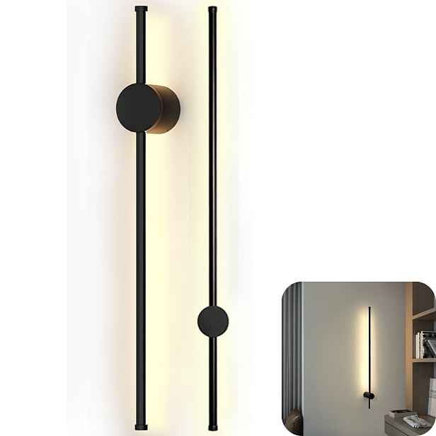 Nástěnné Led Svítidlo Nástěnná Lampa Otočná O 360° 3000K Teplá