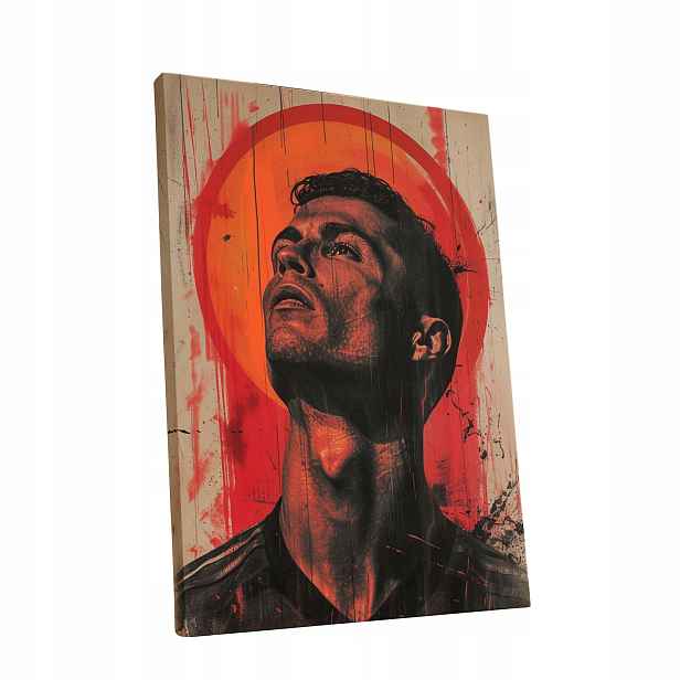 Obraz na plátně Cristiano Ronaldo CR7 do bytu, pokoje, obýváku dárek 60x80