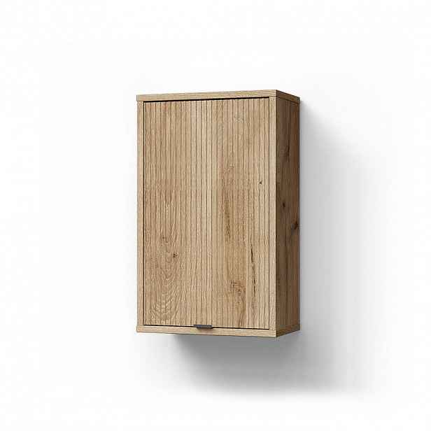 Livinity® SKŘÍŇKA DO KOUPELNY ATERNO Dub Viking 40 x 65 cm se 2 policemi