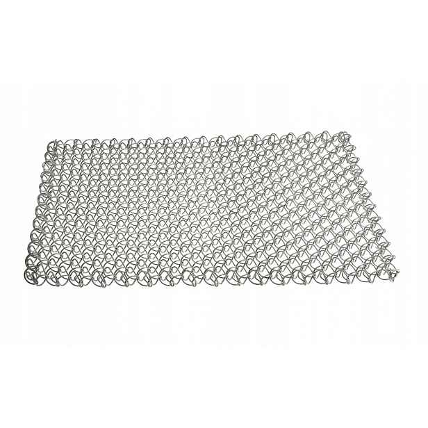 Pletená drátěná rohožka 70 x 105 cm XXL pro boty před dveřmi