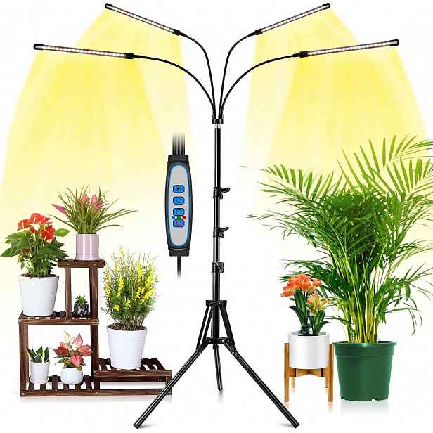 Světla Pro Pěstování Rostlin, Osvětlení, Led Lampa, Regulovatelná, 80 Diod