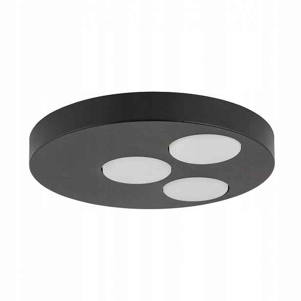 Stropní nástěnné svítidlo Bros Černá 3xGX53 Ocel Sigma Lighting nad stůl