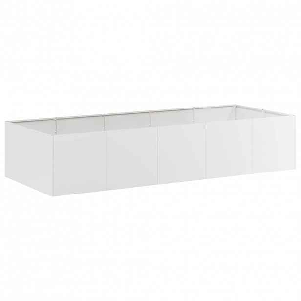 vidaXL Truhlík 200x80x40 cm nerezová ocel