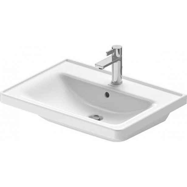 Nábytkové umyvadlo Duravit D-Neo 65x48 cm otvor pro baterii uprostřed 2367650000