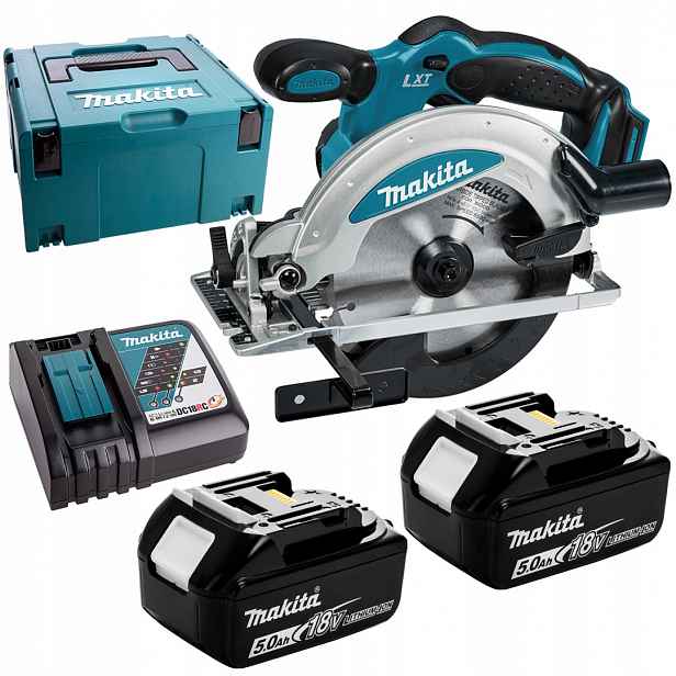 Kotoučová pila Makita DSS610RTJ Lxt 18V 165 mm 2x5 Ah, kufr