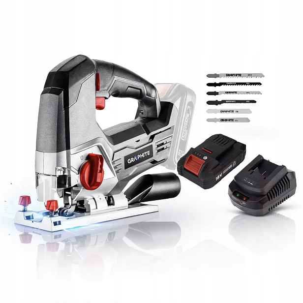 Graphite Pila Akumulátor 4AH Energy+ 18V 58G011 Set Pilové Listy