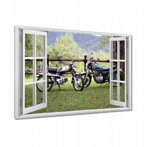 Obrazy 90x60 Klasický motocyklový motor