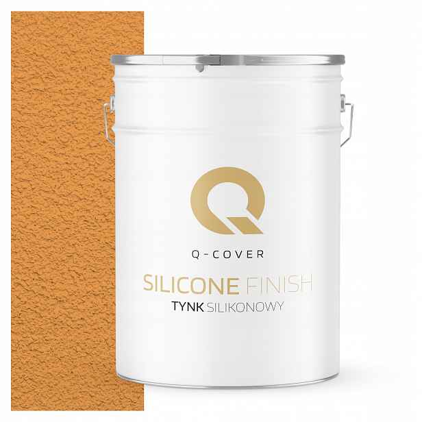 Silikonová Fasádní Omítka Oranžová 25 Kg Beránek Granulace 1.0 mm F766