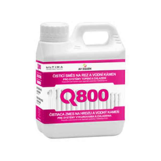 Směs čistící AV Equen Q800 na rez a vodní kámen 1 l
