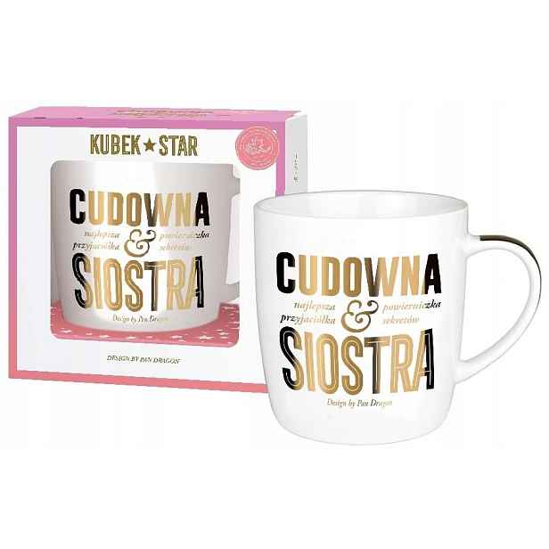 Šálky Na Kávu Ozdobný Hrnek Na Čaj Dárek Star 2 Sestra