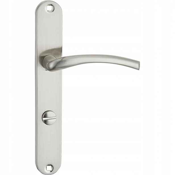 Kuchinox Wc klika Agra saténová, délka štítku 240 mm,