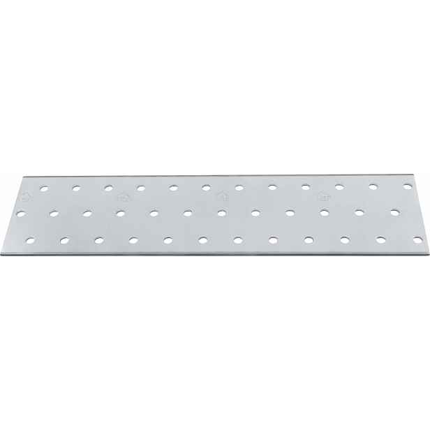 Perforovaná plochá tesařská spojka 60x240 x 2 mm PP8 50 Ks