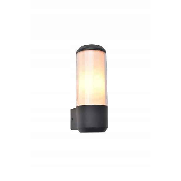 Venkovní fasádní nástěnná lampa Lutec, šedá
