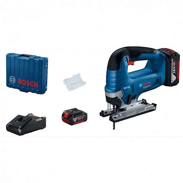 Bosch - 18V AKU přímočará pila, 2x aku 4,0 Ah, nabíječka 06015B3024