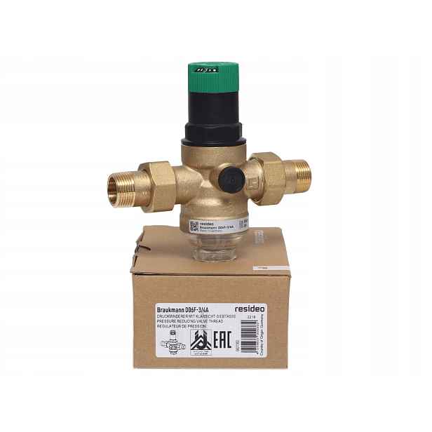 Regulátor tlaku D06F 3/4 Braukmann Resideo redukce