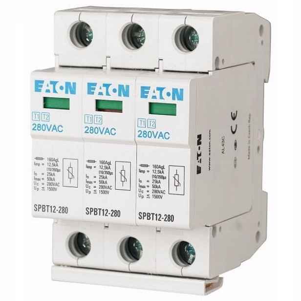 Sada omezovačů přepětí SPBT12-280/3 3P 280 V typ 1+2 158330