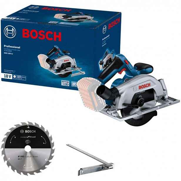 Bosch - 18V AKU okružní pila 165 mm, bez baterie a nabíječky 06016C1221