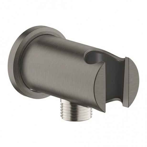 Grohe Rainshower podomítkový vývod s držákem sprchy kartáčovaný hard graphite 26658al0 G26658AL0
