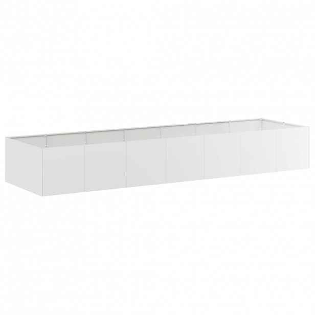 vidaXL Truhlík 280x80x40 cm nerezová ocel
