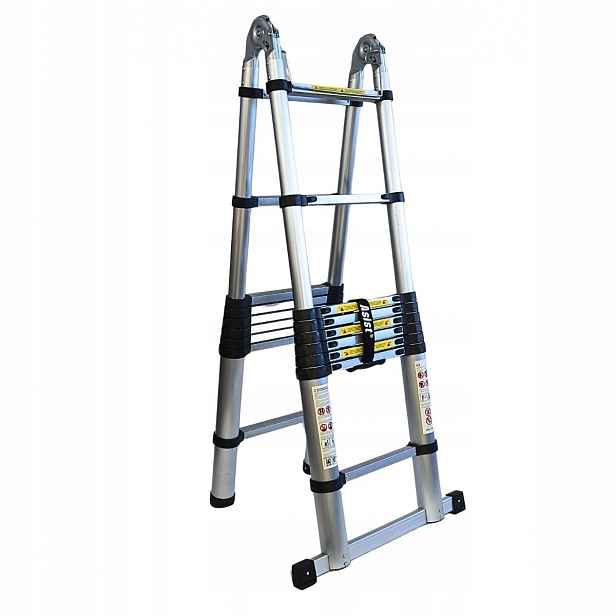 AR99-6560 Teleskopický žebřík-štafle Alu Asist 5,6 m