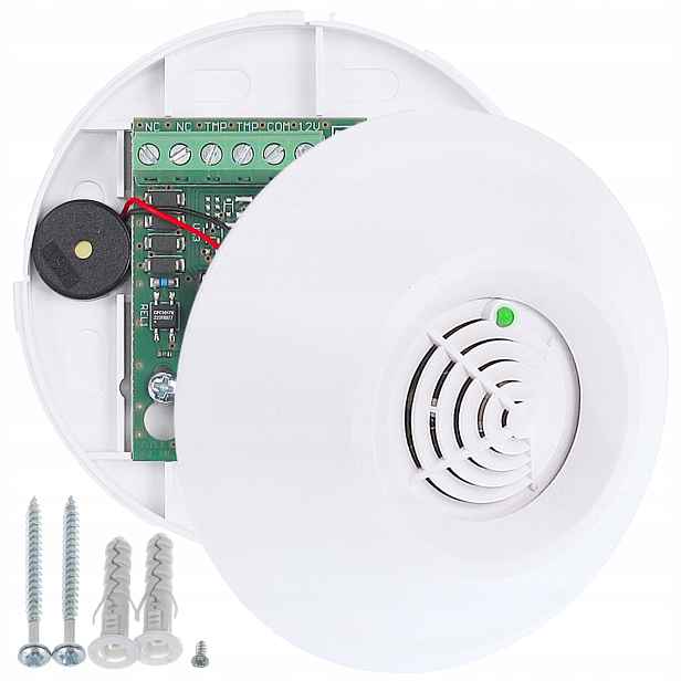 Detektor plynu propan butan Satel DG-1 Lpg, autonomní detektor pro systémy
