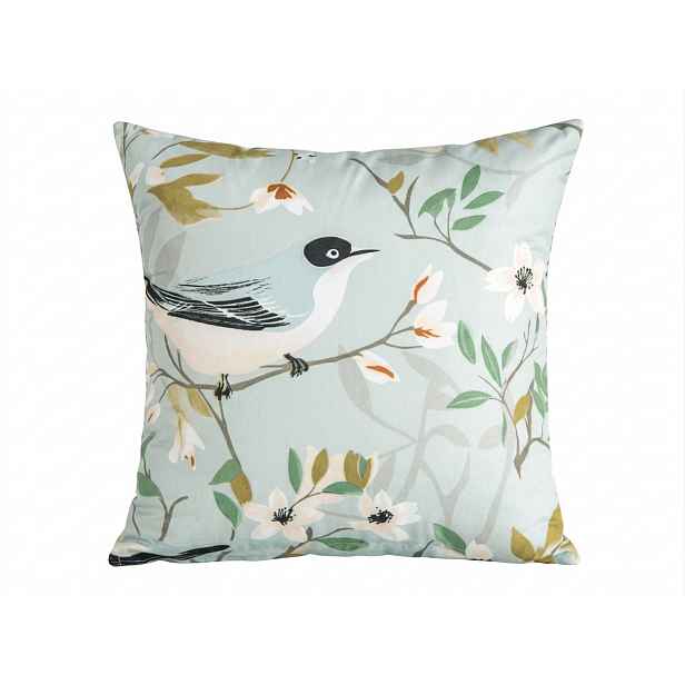 Povlak na polštář z mikrovlákna FLORIBIRD 45x45 cm, zelený