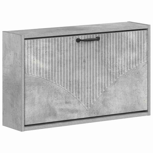 vidaXL Nástěnná skříň na boty HOORN 71 x 17 x 43 cm Kompozitní dřevo