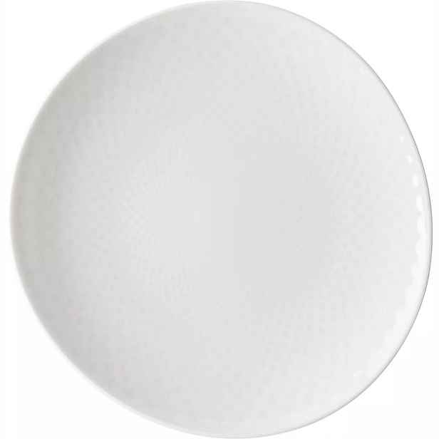 Talíř mělký Rosenthal Junto 31,5x30,5 cm, bílý