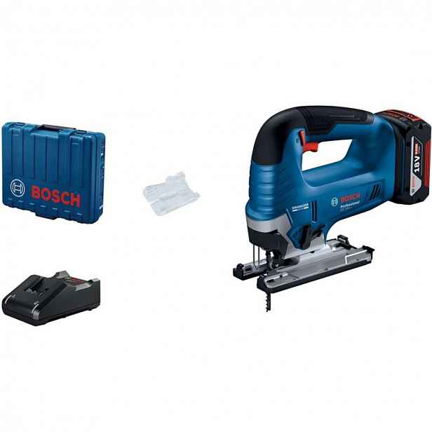 Bosch - 18V AKU přímočará pila, 1x aku 4,0 Ah, nabíječka 06015B3023
