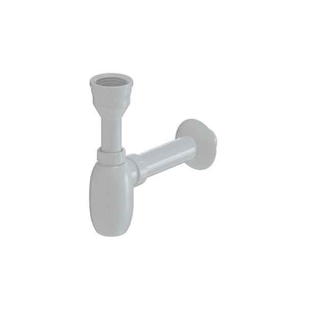 Pisoárový sifon MULTI 5/4" x 40mm plast bílý PISSIFON5440