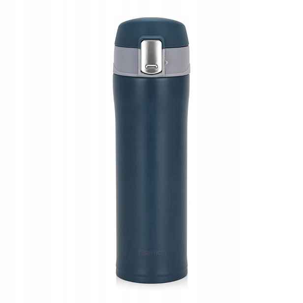 Termohrnek Fissman 450 ml, tmavě modrý, z nerezové oceli