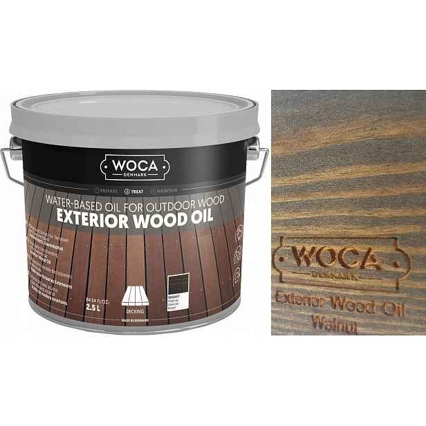 Woca Exterior Oil Walnut 2,5L olej na terasy
