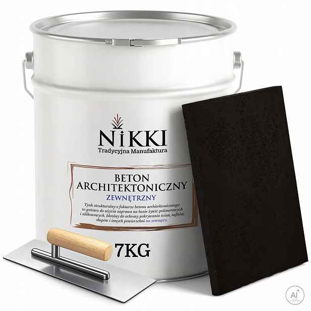 Architektonický fasádní beton 5 m2 7 kg Černá RAL9005 Paca