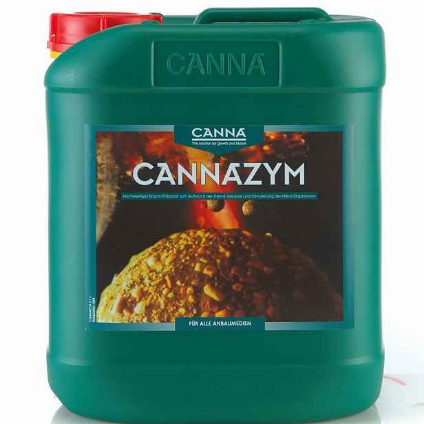Canna Cannazym 10 l – hnojivo pro 12 druhů enzymů, vitamíny a extrakty
