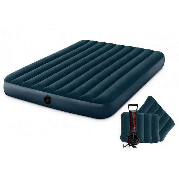 Nafukovací postel dvojlůžko Intex Classic Queen set 152x203 cm