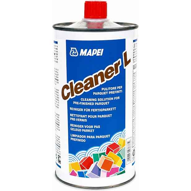 Mapei Cleaner L 1L – kapalina na odstraňování lepidla z parket a dřevěných podlah