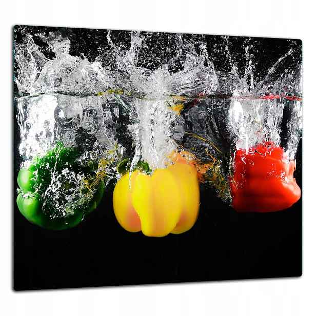 Skleněná Ochranná Deska Panel Lepidlo 65x60 Paprika