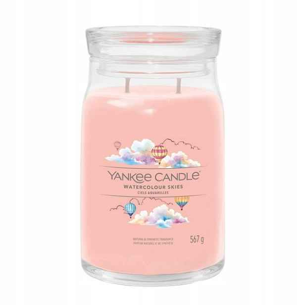 Svíčka Signature Watercolour Skies Yankee Candle