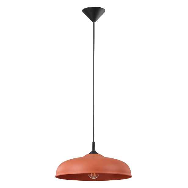 Závěsná lampa Gina okrová červená Osvětlení nás kuchyňský stůl Solllux