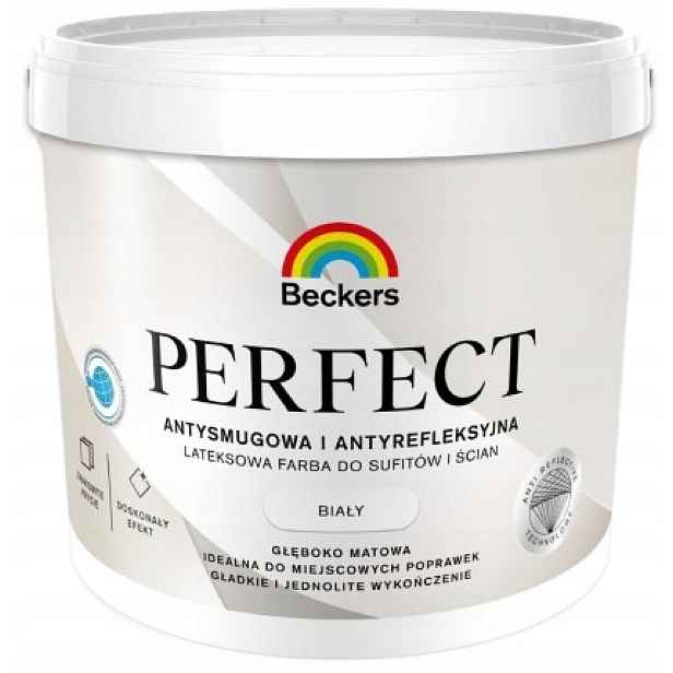 Beckers Perfect 9L Antireflexní Barva Na Stěny A Stropy