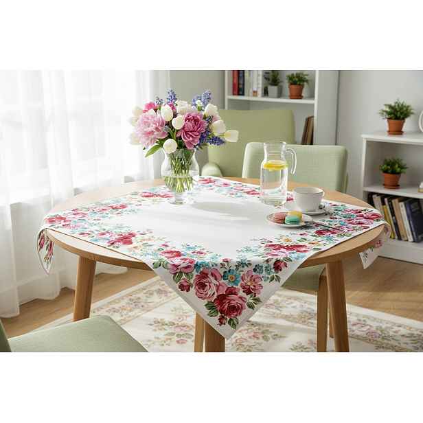 Dekorační ubrus ROSE 85x85 cm Mybesthome