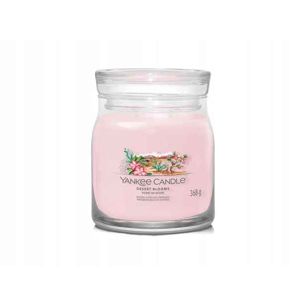 Yankee Candle vonná svíčka Signature ve skle střední Desert Blooms 368g