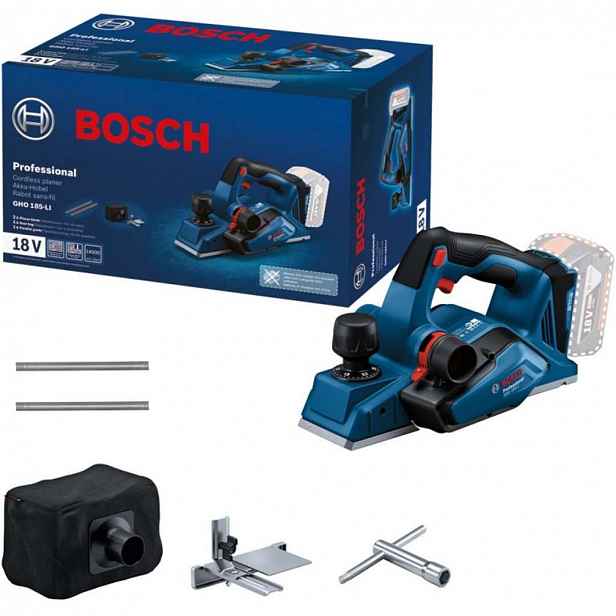 Bosch - 18V AKU hoblík 82 mm, bez baterie a nabíječky 06015B5021