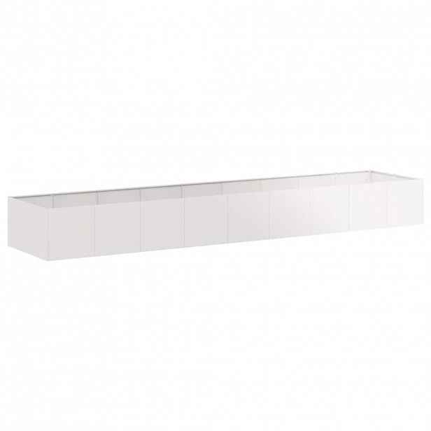 vidaXL Truhlík 360x80x40 cm nerezová ocel