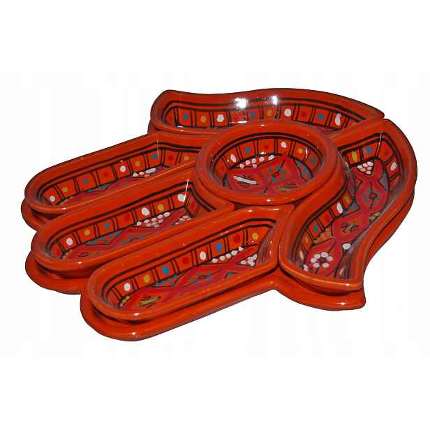 Meze Set pro Mezze Meze Fatima Maroko Tunisko Hamsa